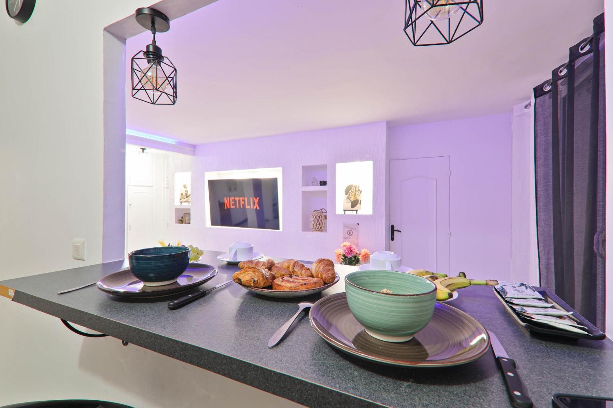 Evasion Familiale & Appartement Convivial Et Chaleureux Épinay-sur-Seine المظهر الخارجي الصورة